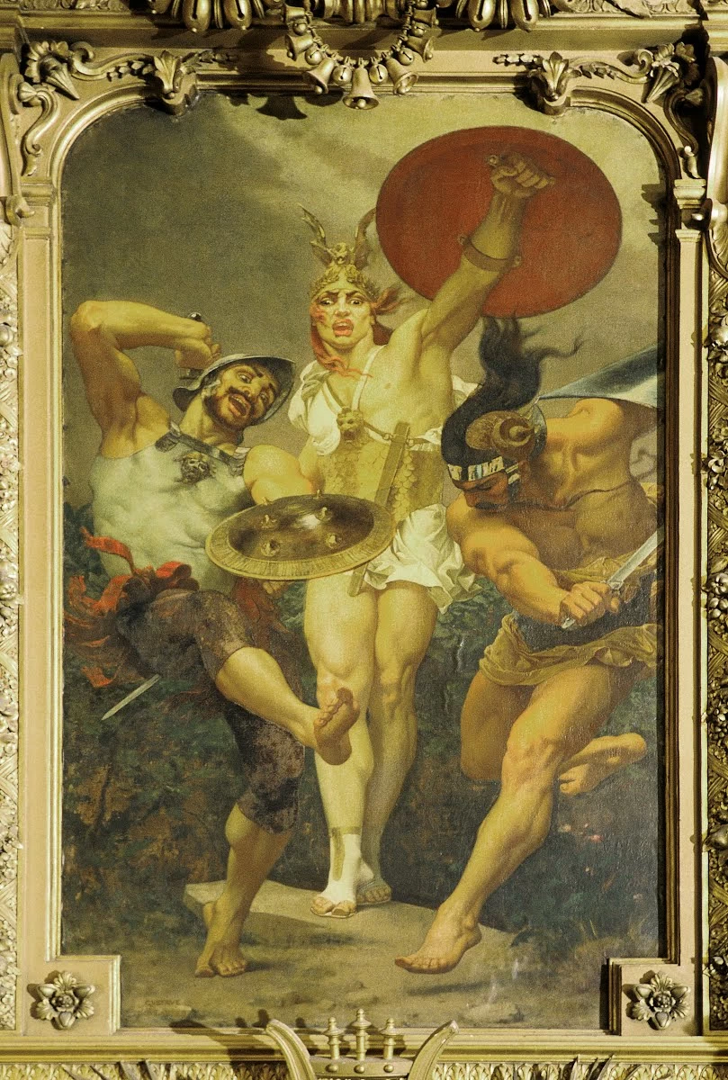La danza guerriera, 1875 - Foyer della danza, Opéra Garnier, Parigi